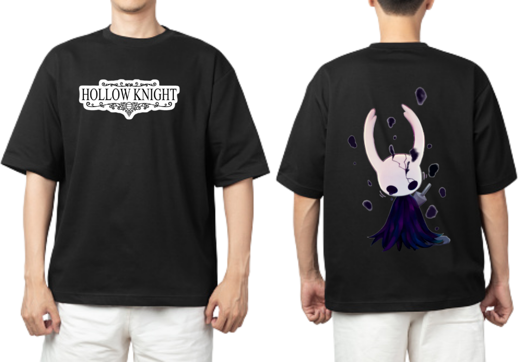 Hollow Knight t- shirt One Size Black Back 13