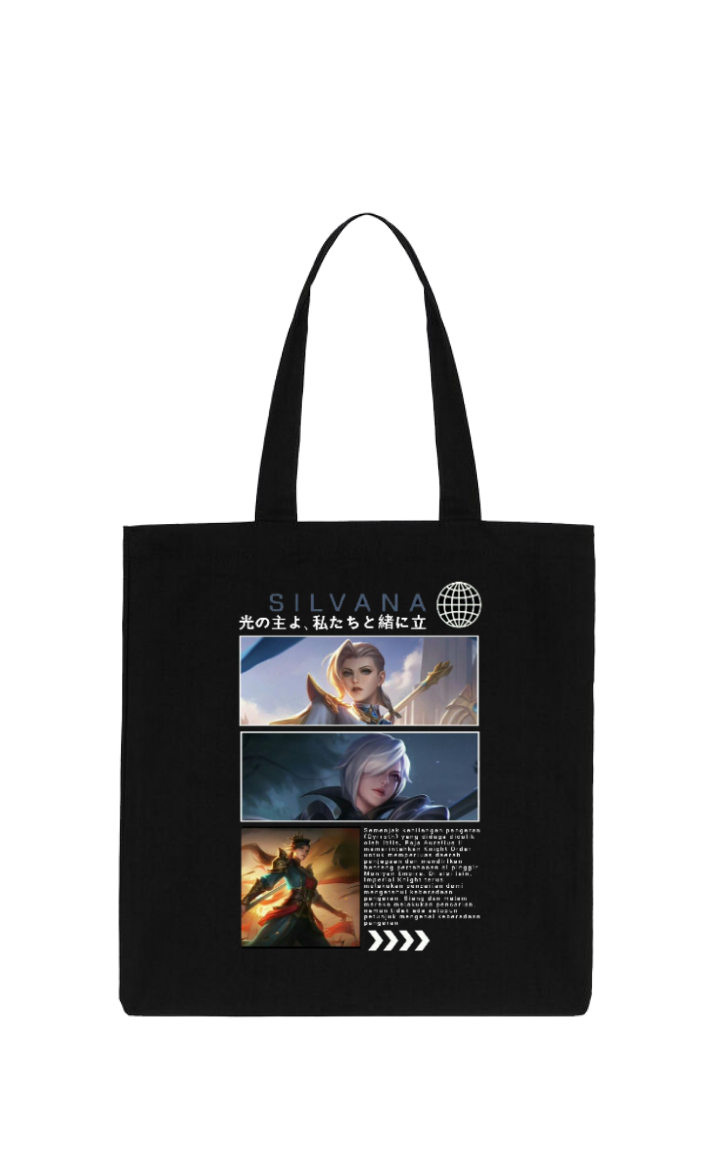 Mobile Legends Bang Bang tote bag Black 13