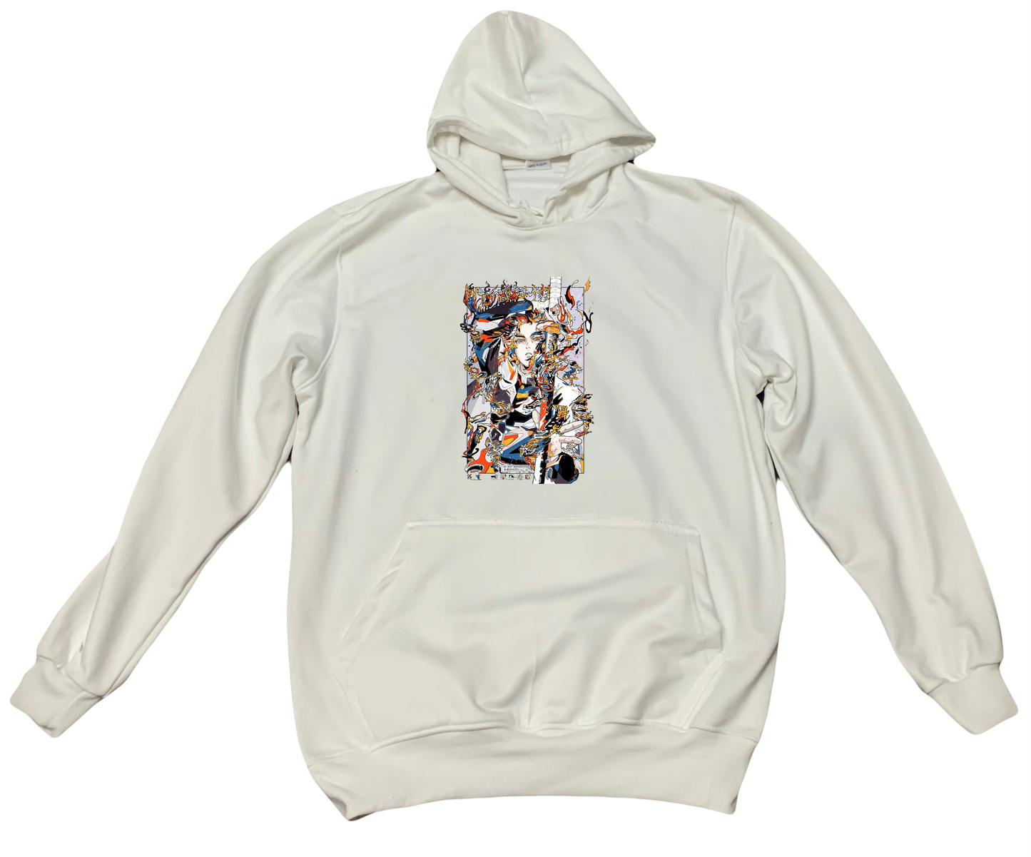 Anime Demon slayer nezuko tanjiro Oversize Hoodie White 13