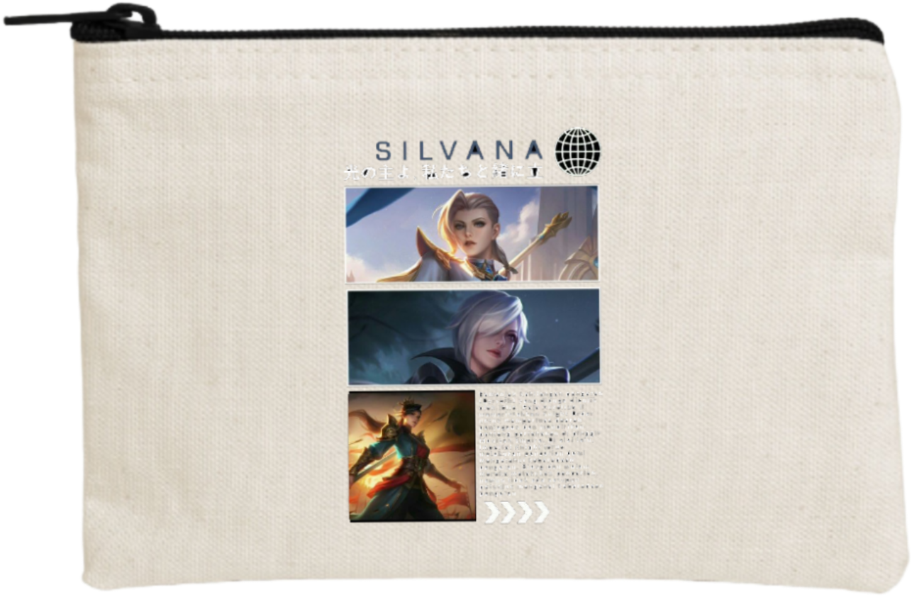 Mobile Legends Bang Bang wallet pencil case Beige 13