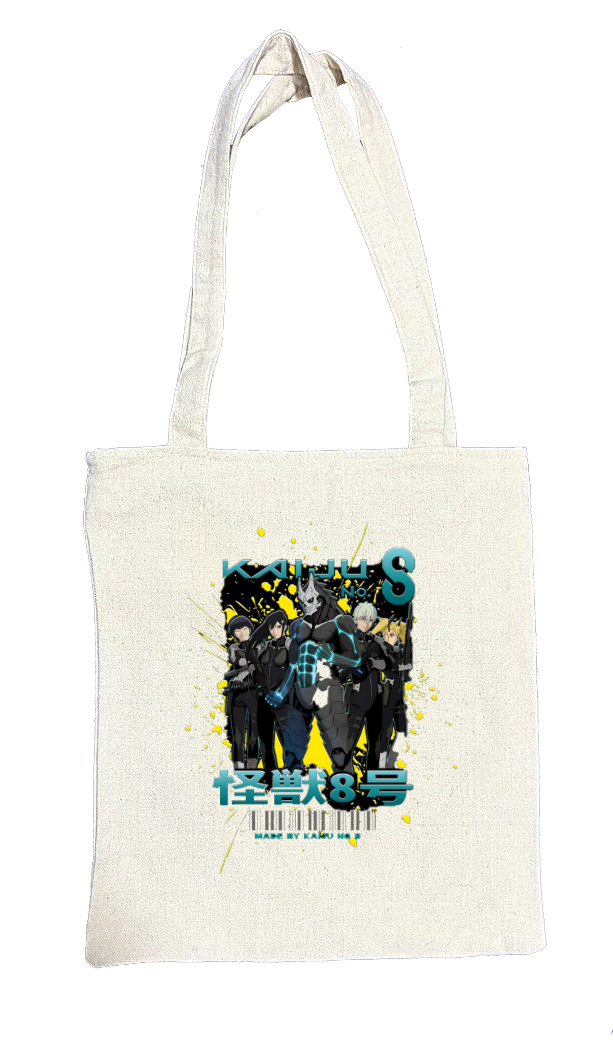 Kaiju No. 8 tote bag beige 13