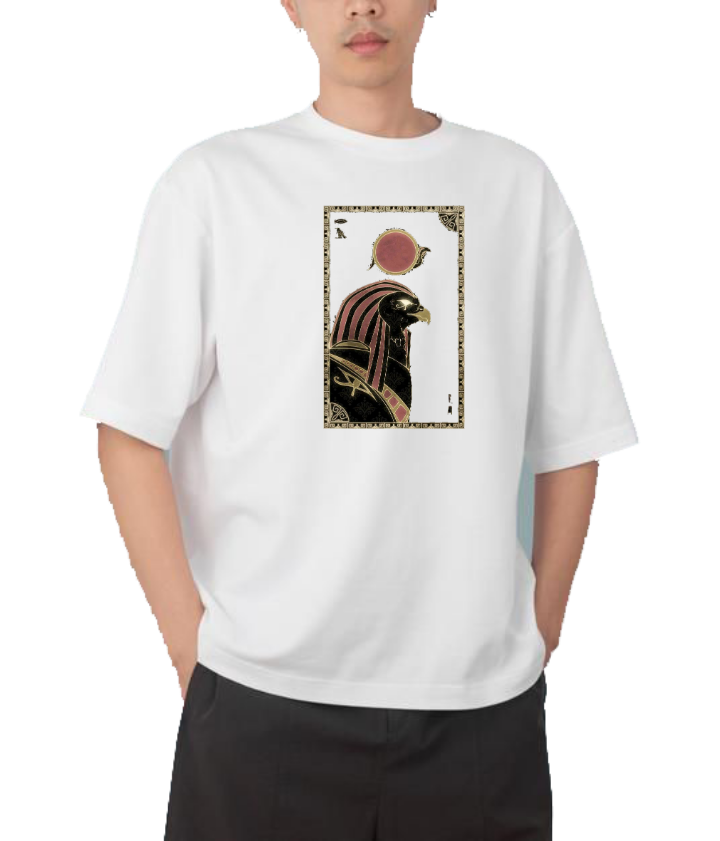 Egypt t- shirt Over Size White 13