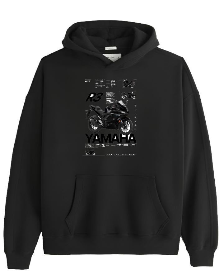 MOTOR CYCLE One Size hoodie Black 13