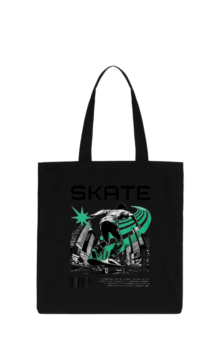 SKATE tote bag Black 95