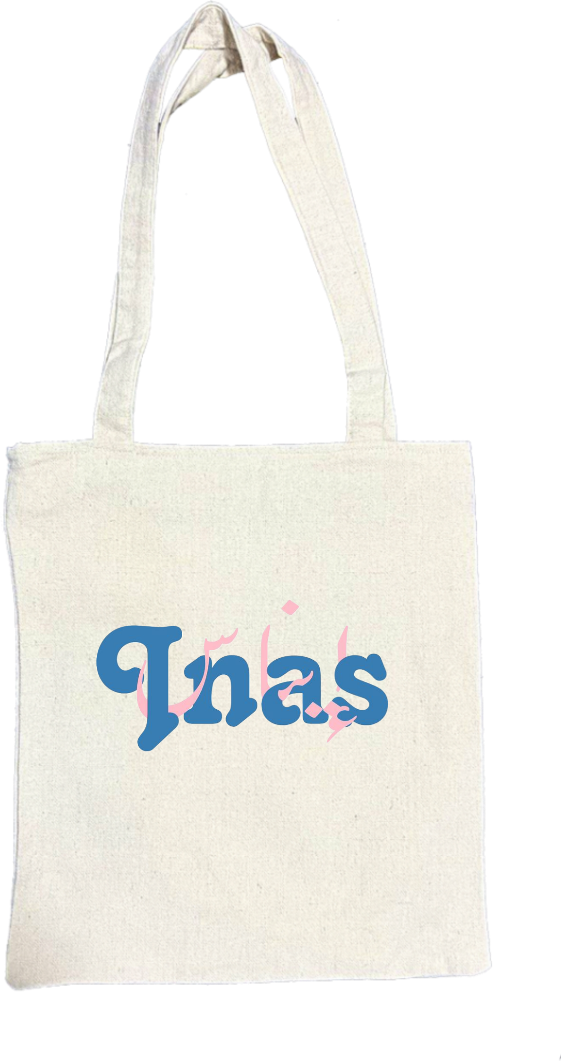 names tote bag beige Inas 13