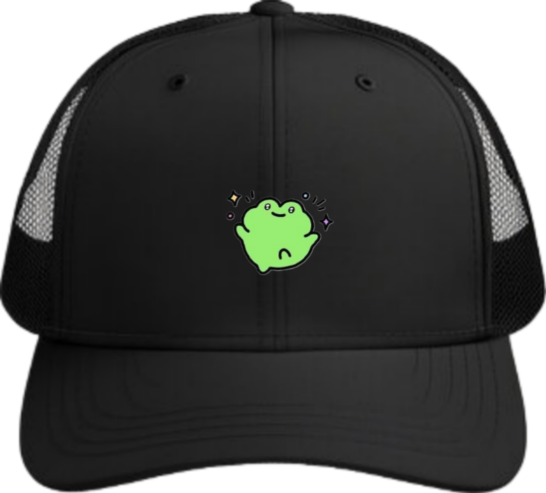 Frog Baseball cap Black 13
