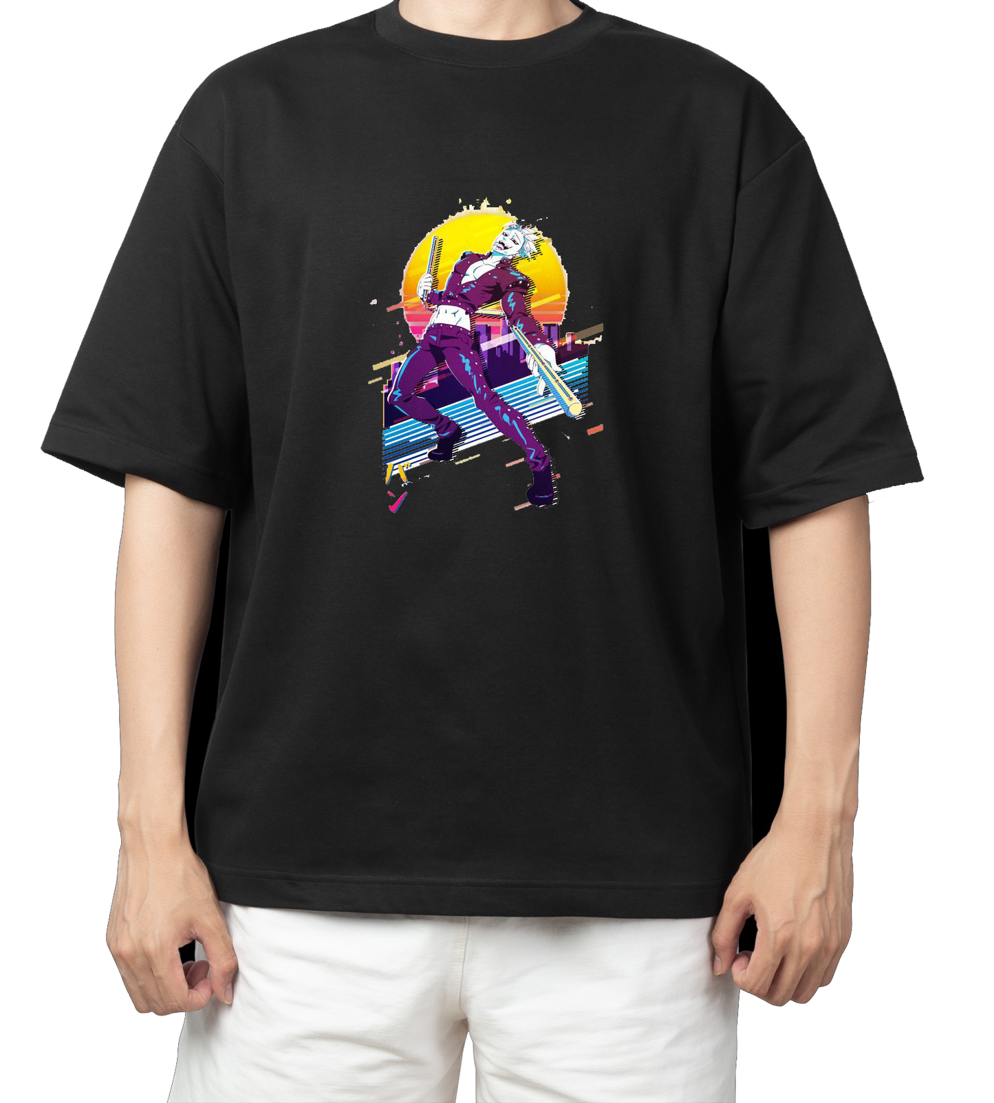 Anime Nanatsu no taizai seven deadly sins One Size t- shirt Black 13