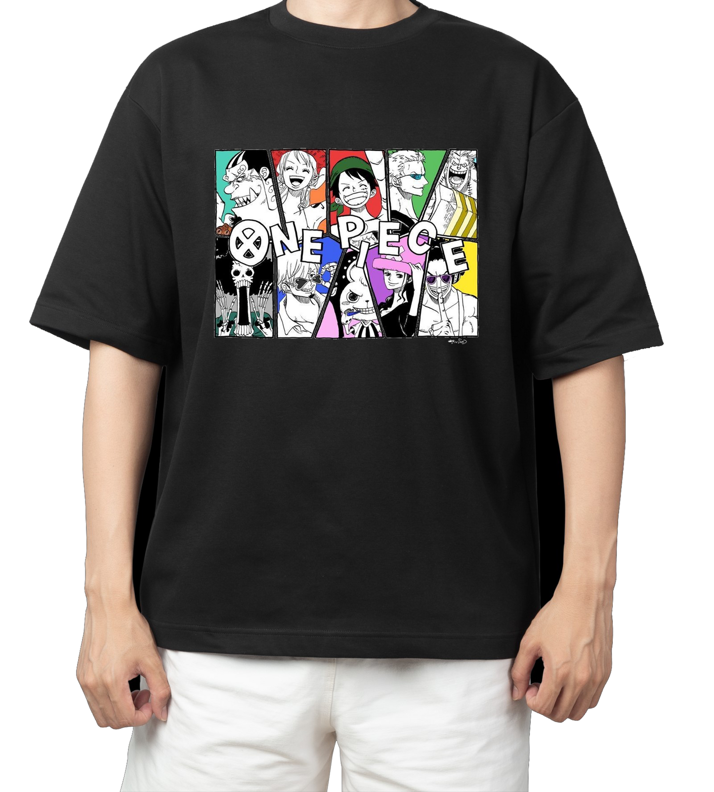 one piece t- shirt One Size Black 13