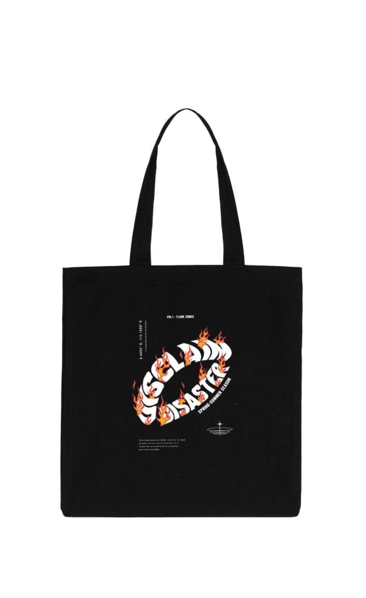 ASDF.CO tote bag Black 143