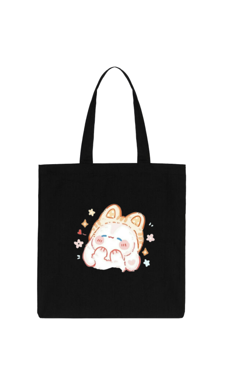 bunny tote bag White 13