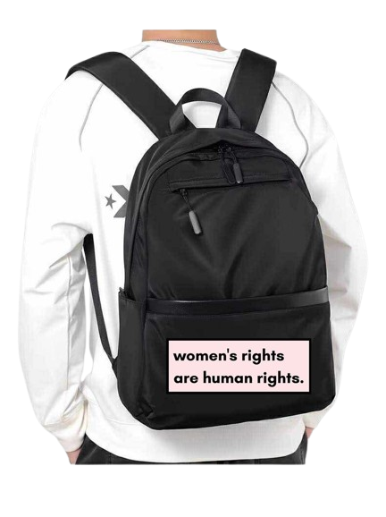 women's rights are human rights School Back bag bag 187