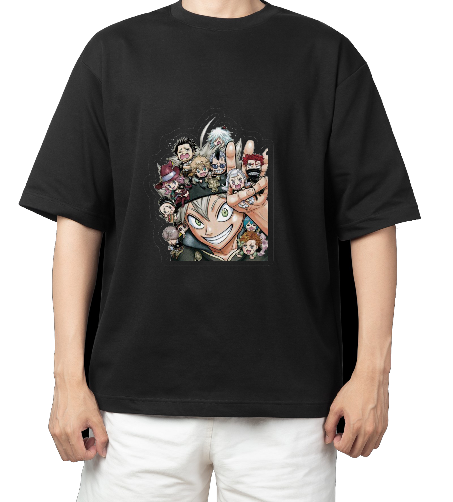 Anime Nanatsu no taizai seven deadly sins One Size t- shirt Black 14