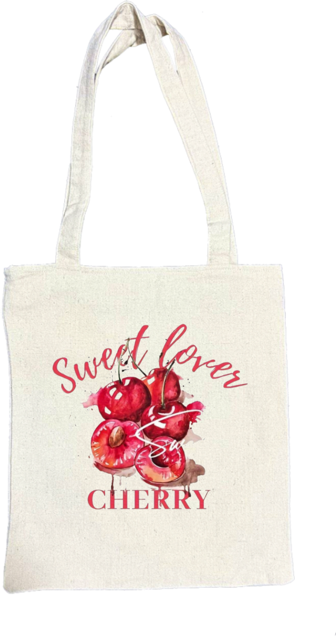 Sweet lover tote bag beige 14