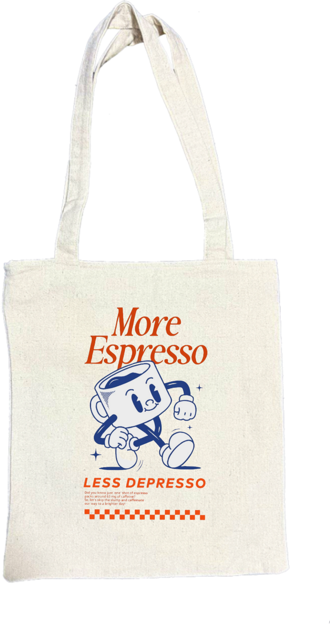 More Espresso tote bag beige 154