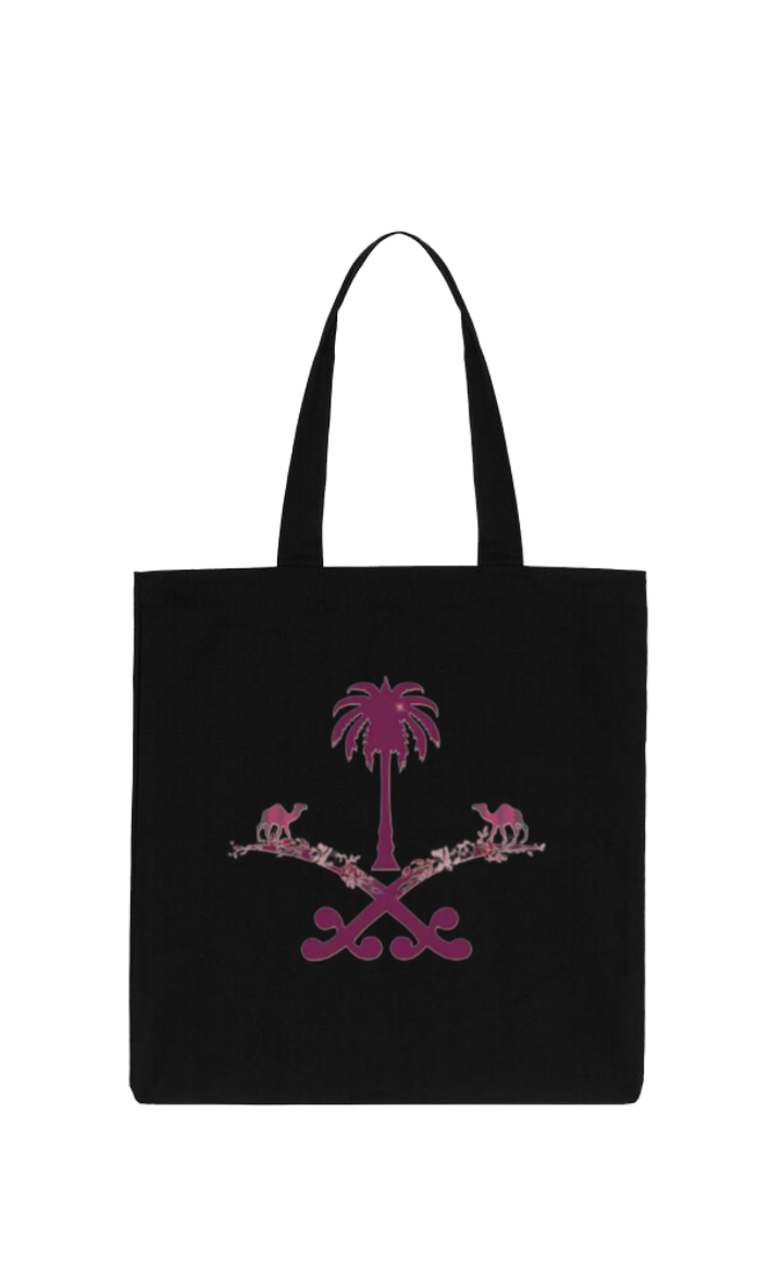 SaudIa Arabia saudi tote bag Black 14