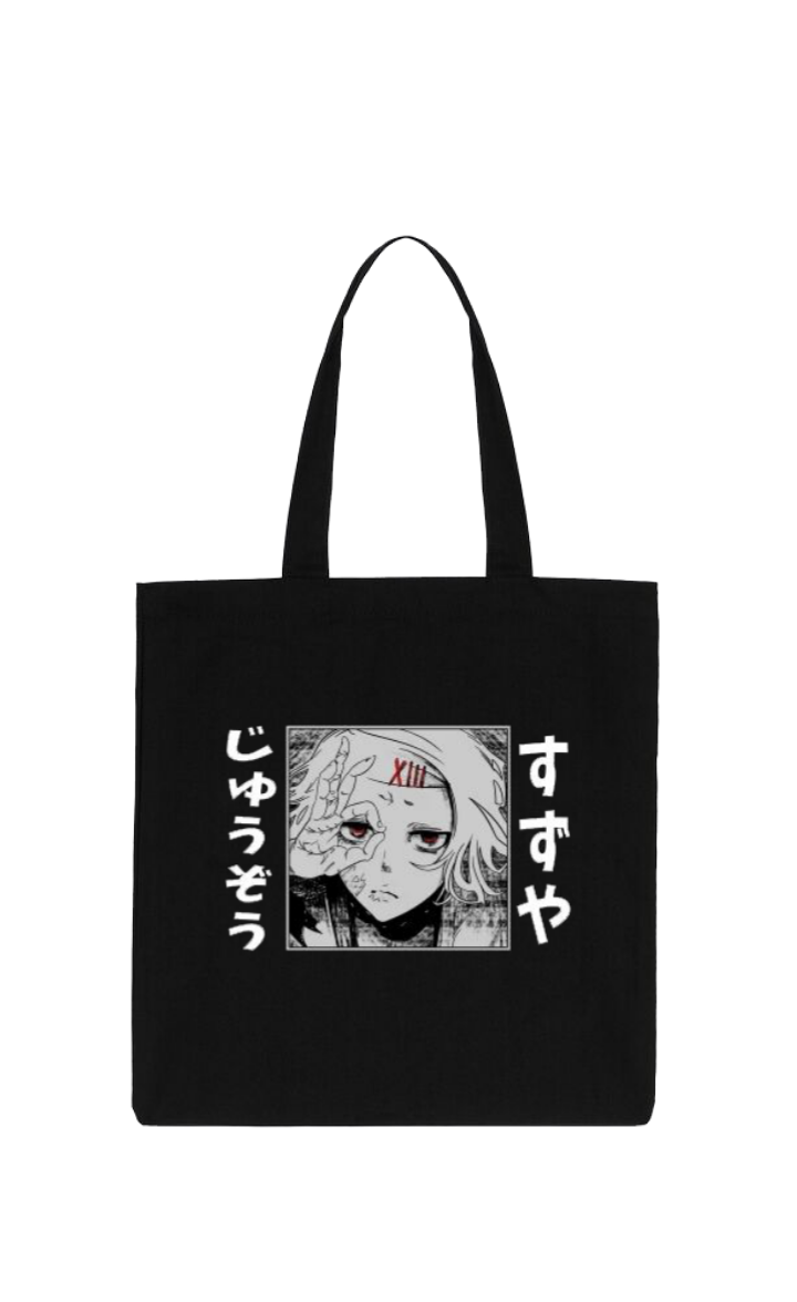 Tokyo ghoul tote bag Black 14