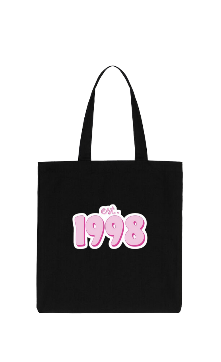 age tote bag Black 1998