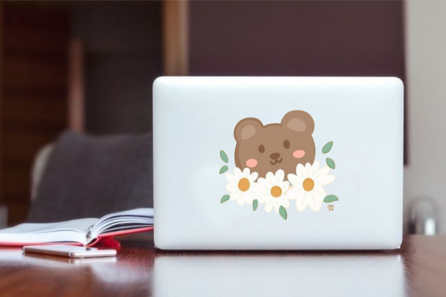 bear Laptop Sticker 14