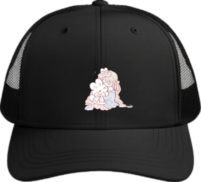 bunny Baseball cap Black 14