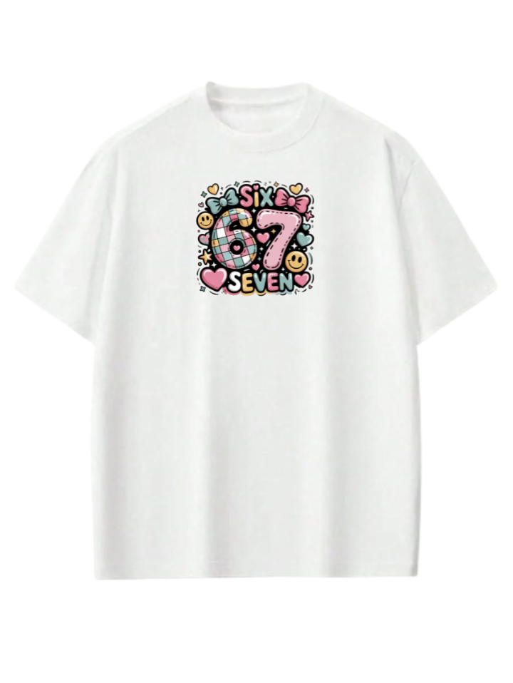 67 designs One Size t- shirt White 14
