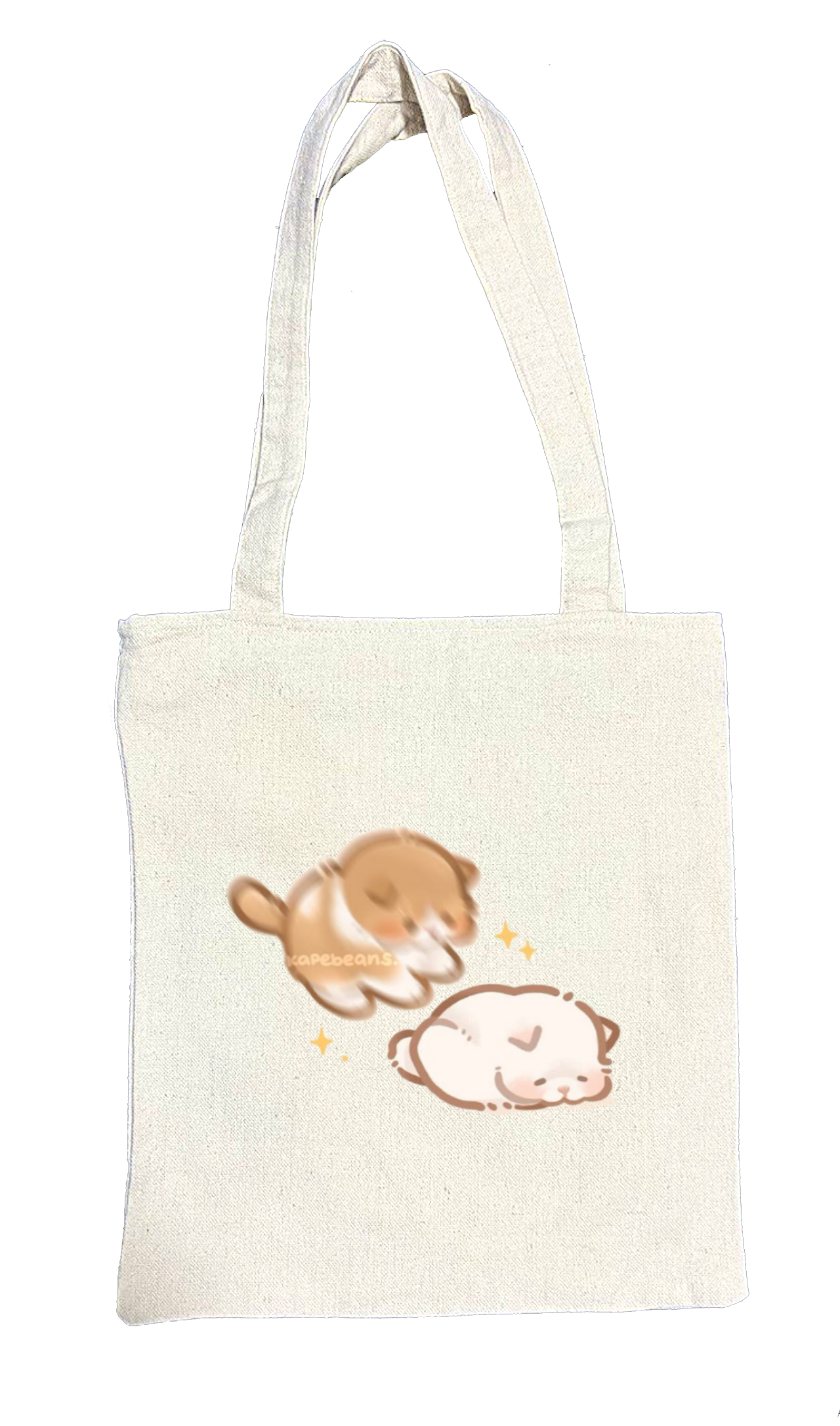 cat tote bag White 14