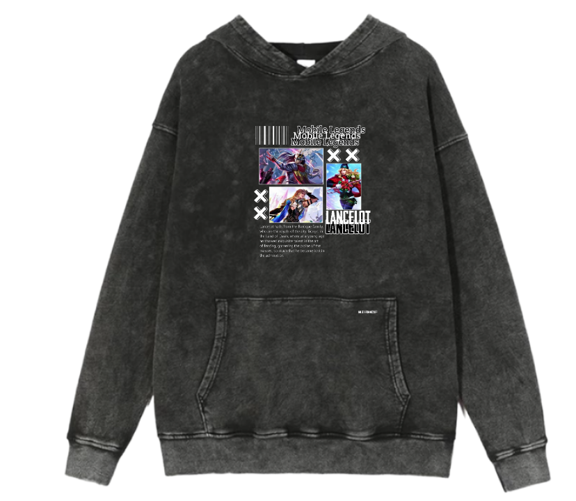Mobile Legends Bang Bang One Size hoodie Washed 14