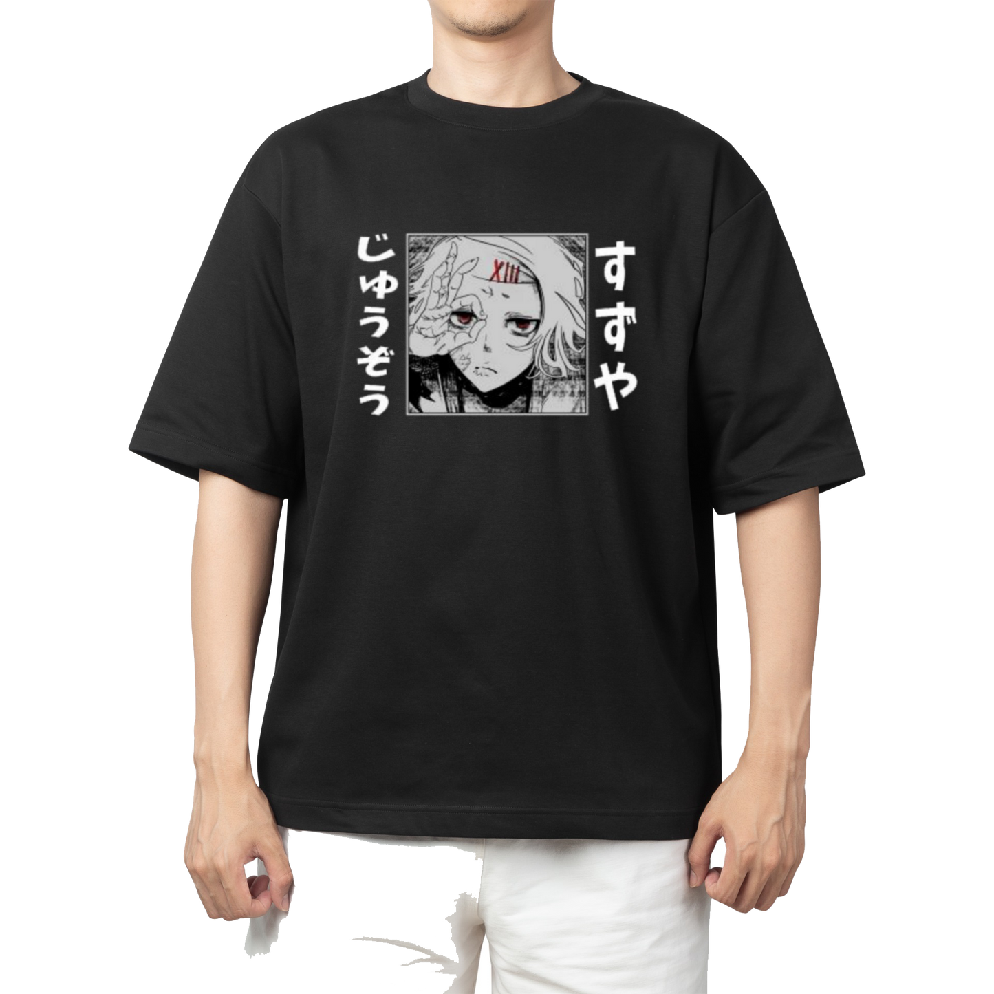 Tokyo ghoul t- shirt One Size Black 14