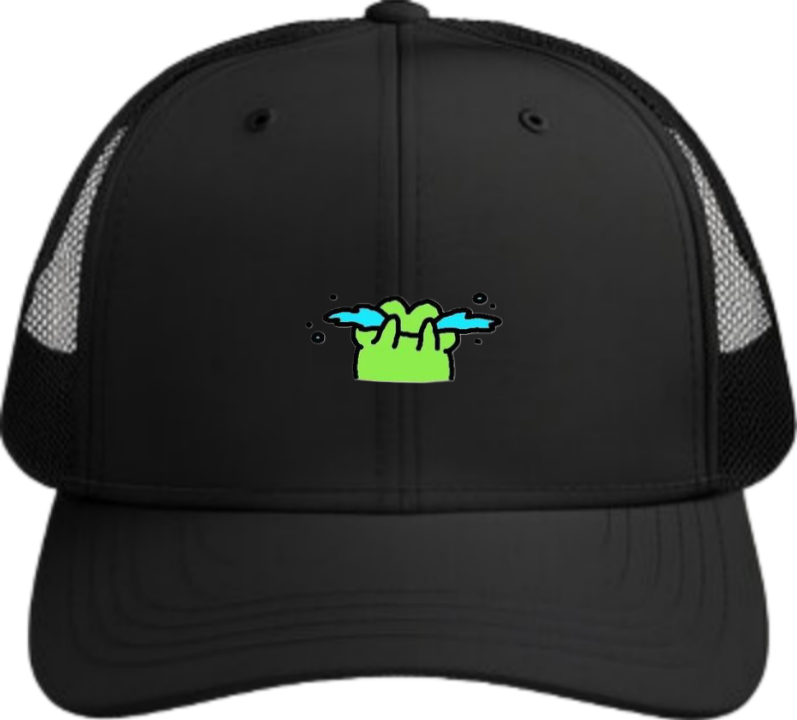 Frog Baseball cap Black 14