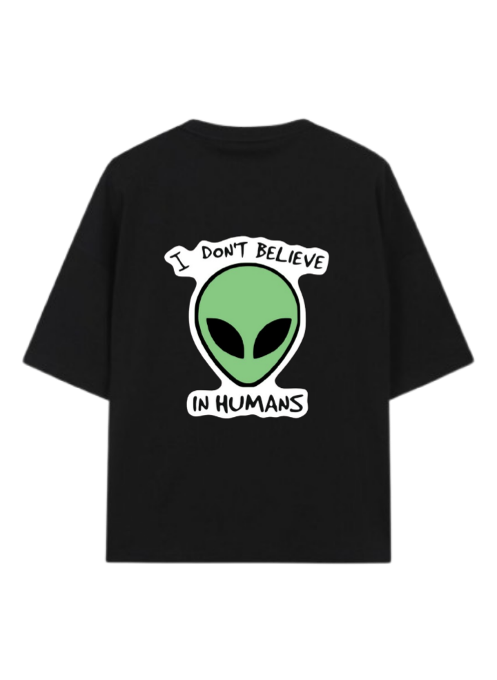 aliens One Size t- shirt Black Back 11