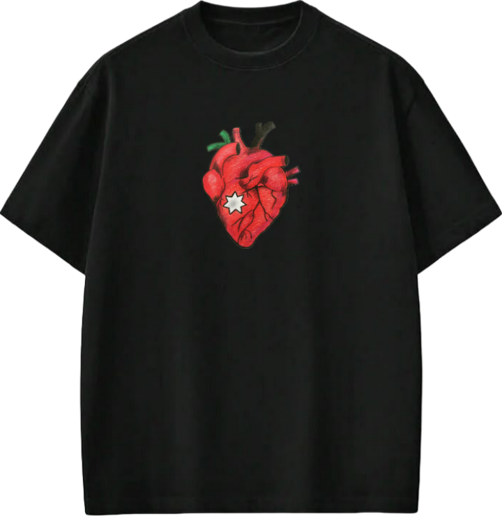 Jordan t- shirt Oversize Black 14