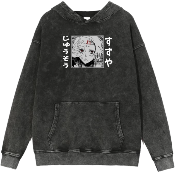 Tokyo ghoul One Size hoodie Washed 14