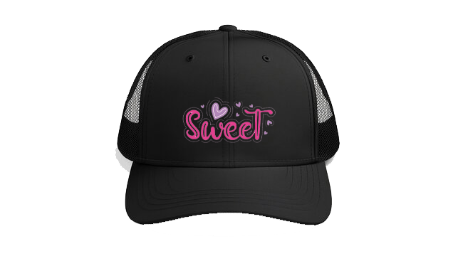 Baseball cap Black Sweet 197