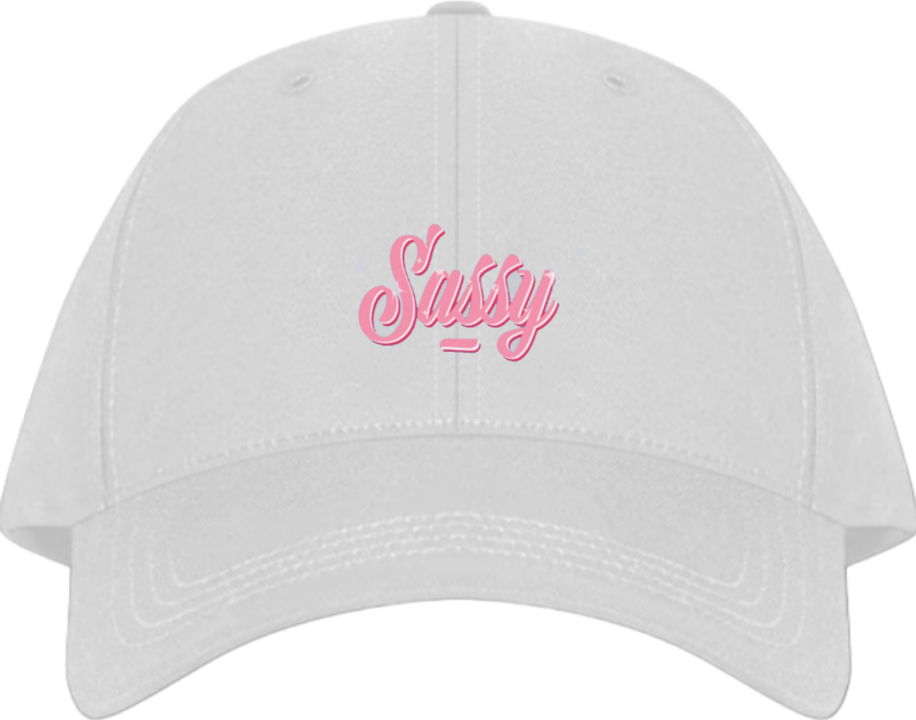 Sassy Baseball cap White 148