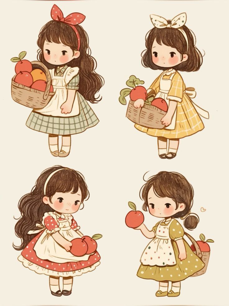 Cottagecore Aesthetic Stickers Pack - Cute Vintage Country Girl, Apple Harvest, and Retro Vinyl Decals for Water Bottles, Laptops, Journals, Scrapbook, and Phone