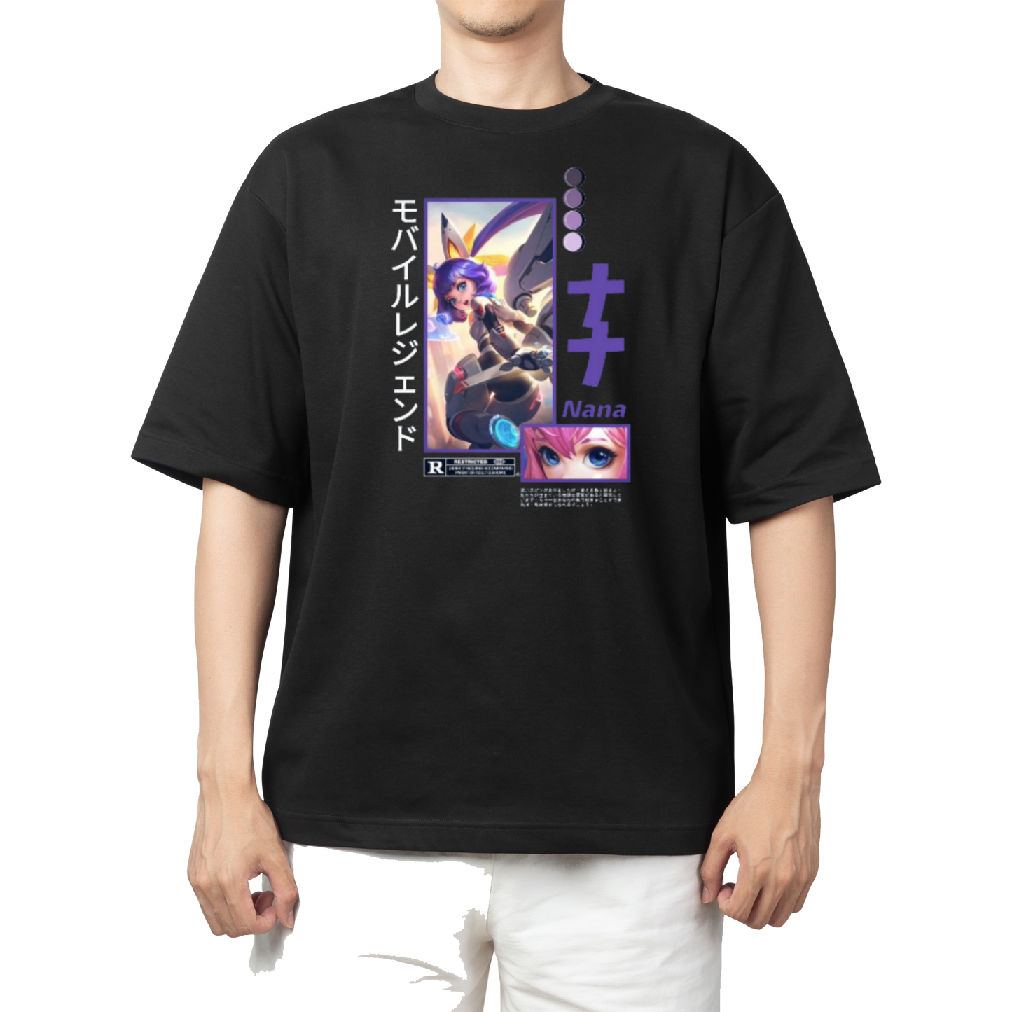 Mobile Legends Bang Bang t- shirt One Size Black 15
