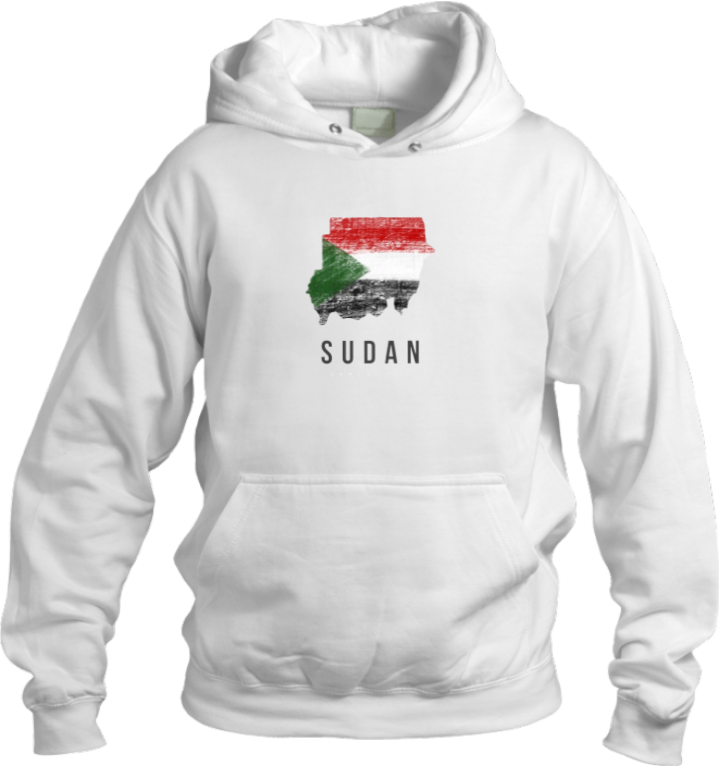 Sudan Oversize Hoodie White 15