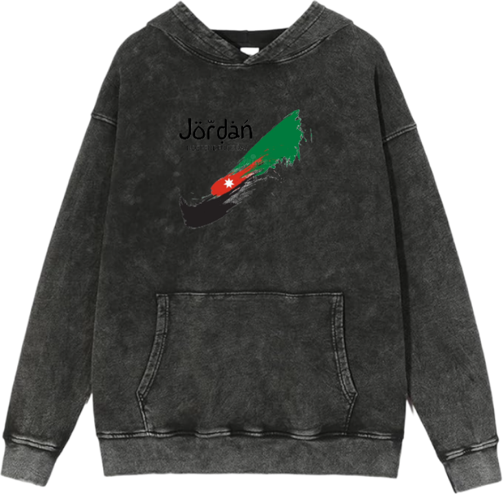 Jordan Oversize Hoodie Washed gray 15