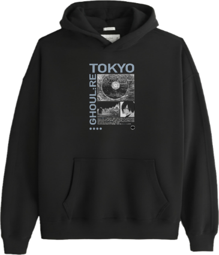 Tokyo Ghoul One Size hoodie Black 15