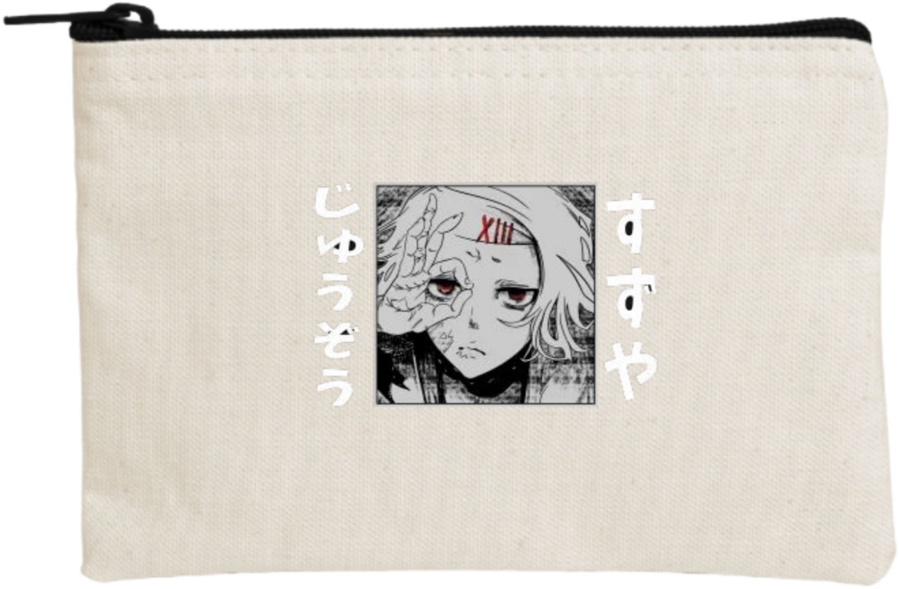 Tokyo ghoul wallet pencil case Beige 15