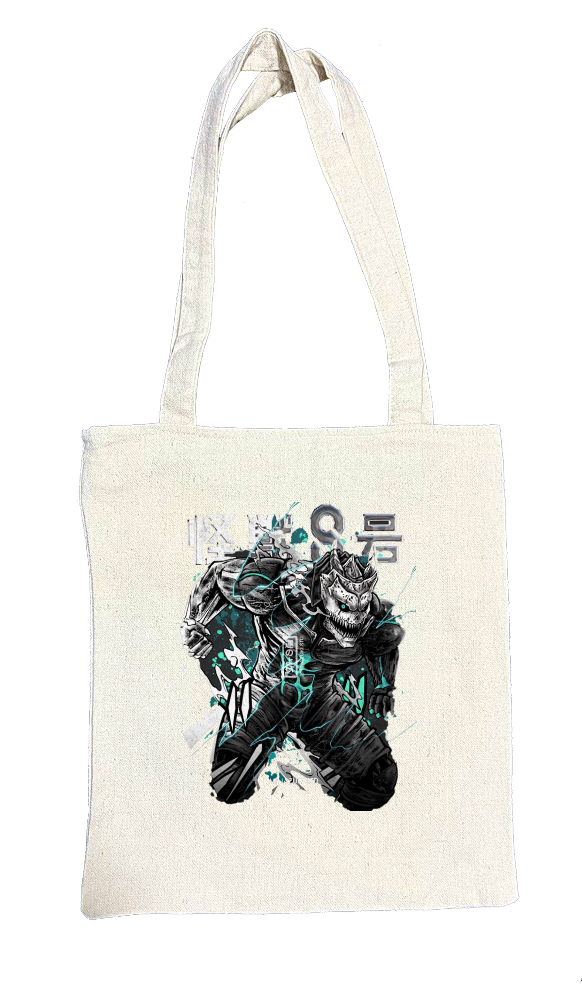 Kaiju No. 8 tote bag beige 15