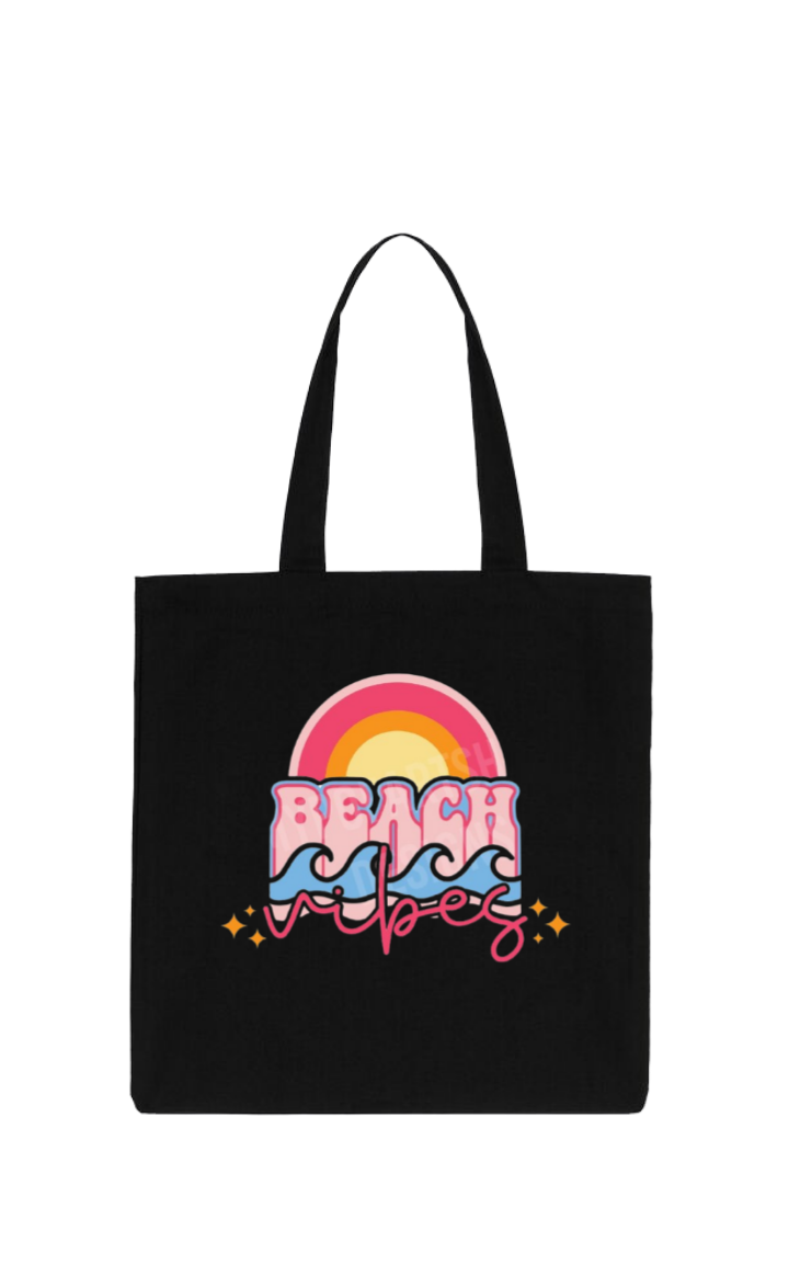 Summer Vibes tote bag Black 15