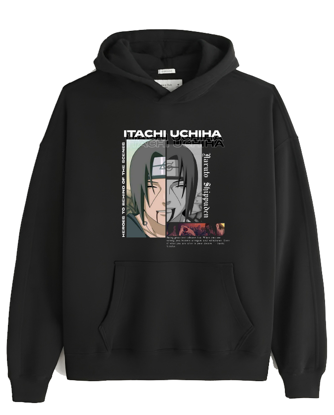 Naruto Shippuden One Size hoodie Black 15