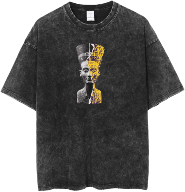 Egypt t- shirt Over Size Washed 15