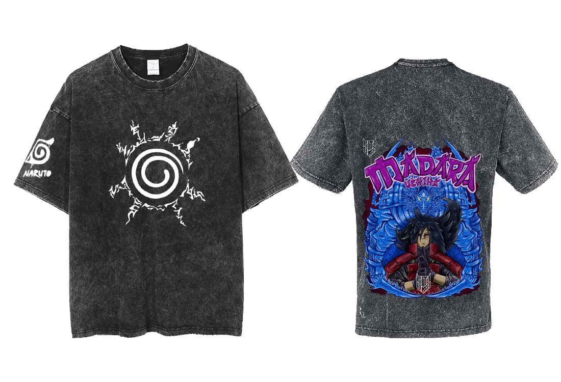 Naruto Shippuden t- shirt One Size Washed Back 14