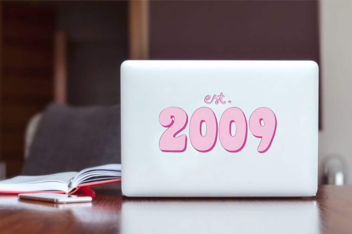age Laptop Sticker 2009