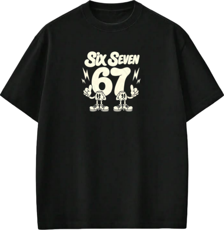 67 designs One Size t- shirt Black 15