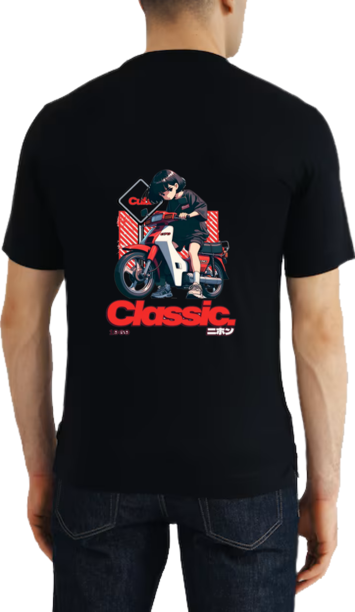 Classic. t- shirt One Size Black Back 15