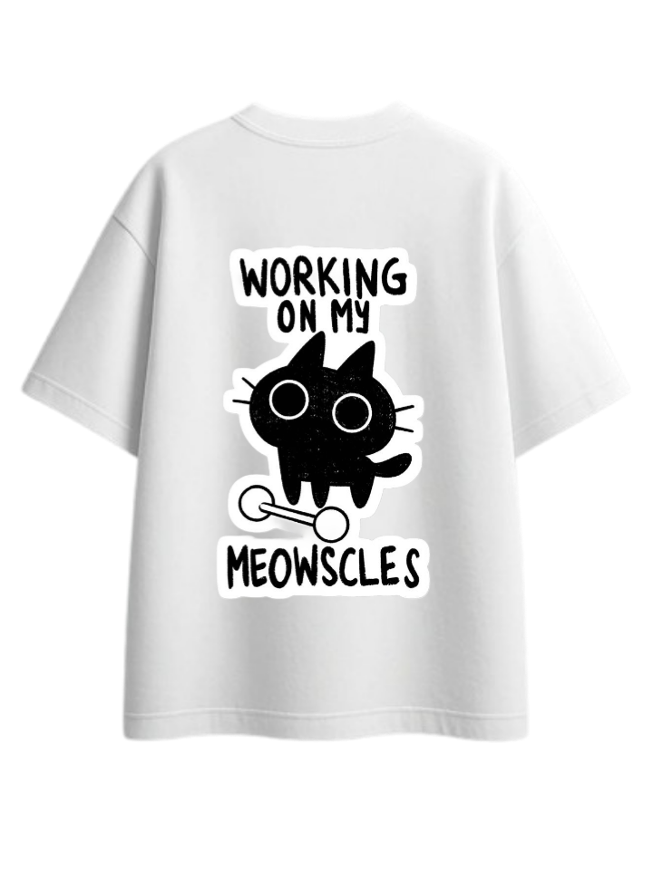 workout gym pilates One Size t- shirt White Back 15