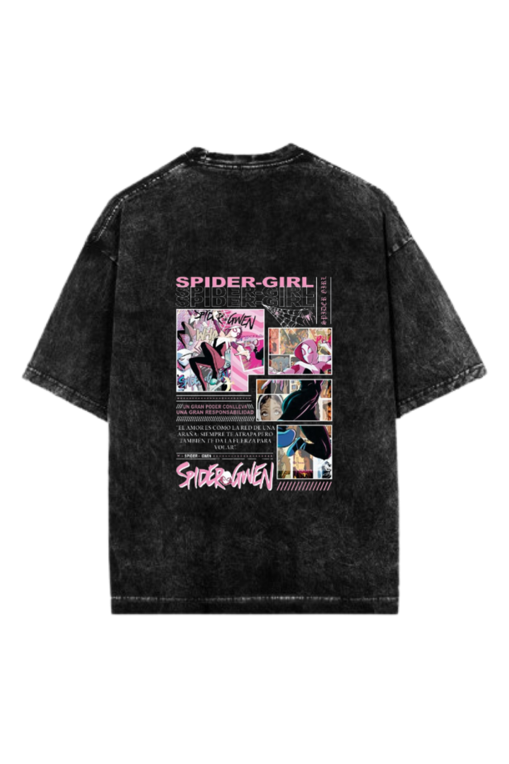 Spiderman t- shirt One Size Washed Back 15