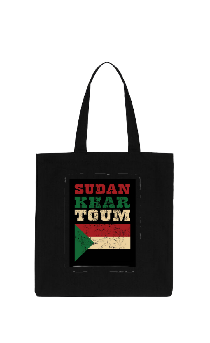Sudan tote bag Black 15